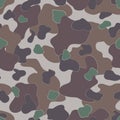 Military Camouflage Textile Pattern Royalty Free Stock Photo