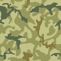 Camouflage, texture repeats seamless. Camo Pattern for Army Clothing. Royalty Free Stock Photo