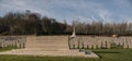 Military Cemetary in France (WW1) Royalty Free Stock Photo