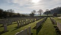 Military Cemetary in France (WW1) Royalty Free Stock Photo