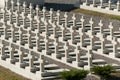 Military cemetery Royalty Free Stock Photo