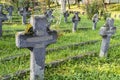 Military Cemetery, Cluj, Romania Royalty Free Stock Photo