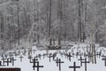 Military Cemetery, War Cemetery, War Cemetery Winter, Military Cemetery Winter, Cemetery Soldiers Winter Snow