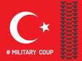 The military coup