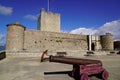 Military defense Vauban fort with its cannons of Fouras city France Royalty Free Stock Photo