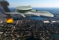 Military Drone Strike Electronic Warfare
