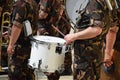 Military drummer Royalty Free Stock Photo