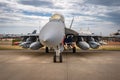 Avalon, Melbourne, Australia - Mar 3, 2019: Military fighter jet