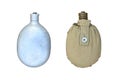 Military Flask Royalty Free Stock Photo