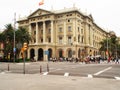 Military Governement Barcelona building Royalty Free Stock Photo