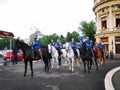 Military guard on horseback - 30th Guard Regiment Mihai Viteazul