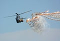 Military helicopter Royalty Free Stock Photo