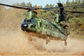 Military helicopter Royalty Free Stock Photo