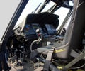 Military helicopter cockpit