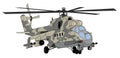 Military helicopter illustration