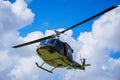 military helicopter on the sky Royalty Free Stock Photo