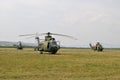 Military helicopters