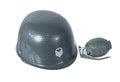 Military Helmet and Grenade Royalty Free Stock Photo
