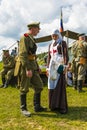 Military historical reconstruction battles of World War I