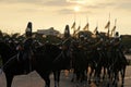 Military Horse Parade for Thai King's birthday, a