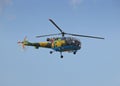 Military IAR-316B helicopter at Vadeni Fly-In air show