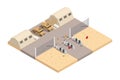 Military Isometric Composition