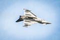 Military jet fighter Royalty Free Stock Photo