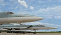 Military jet supersonic aircraft