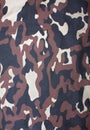 Military khaki camouflage fabric as a background Royalty Free Stock Photo