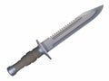 Military knife. Plain weapon. Blade. Royalty Free Stock Photo
