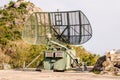 Military mobile radar station