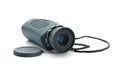 Military monocular on background