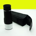 Military monocular on white background war warrior