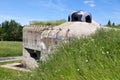 Military museum, The area of the Czechoslovak fortifications, bunker Na Holem near Hanicka artillery fort, Czech republic