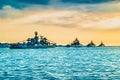 Military navy russian ships