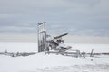 Military observation post ruins