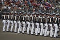 Military parade as part of the Fiestas Patrias commemorations in Santiago, Chile