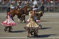 Military parade as part of the Fiestas Patrias commemorations in Santiago, Chile