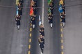 Military parade celebrating Romania`s National Day Royalty Free Stock Photo