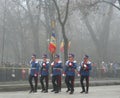 Military parade - infantry officers