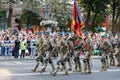 Military parade in Kyiv, Ukraine