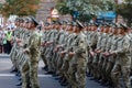 Military parade in Kyiv, Ukraine