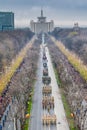 Romanian military parade Royalty Free Stock Photo