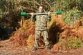 Military physical training Royalty Free Stock Photo