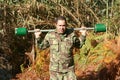 Military physical training Royalty Free Stock Photo