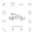 military pickup icon. Army icons universal set for web and mobile