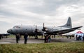 Military plane on NATO days