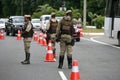 Military police blitz in salvador