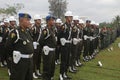 military police together with joint forces in securing the Indonesian president to Aceh