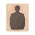 Target Practice Board Royalty Free Stock Photo